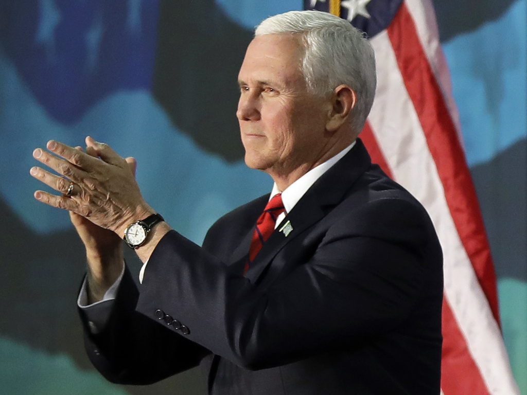 Vice President Mike Pence will deliver the keynote address at the annual NRA convention in Dallas on Friday. Vice President Mike Pence will deliver the keynote address at the annual NRA convention in Dallas on Friday.