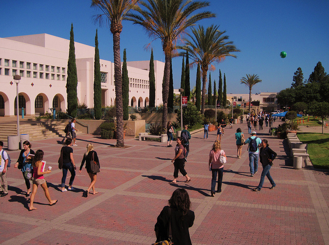San Diego State University The San Diego State University campus.