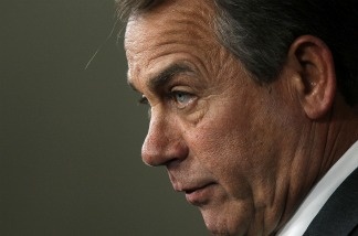 U.S. Speaker of the House Rep. John Boehner (R-OH) listens during his weekly briefing on Feb. 10, 2011 on Capitol Hill in Washington, DC.