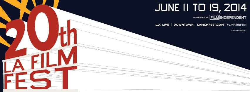 LA Film Fest Logo for the 2014 LA Film Fest.