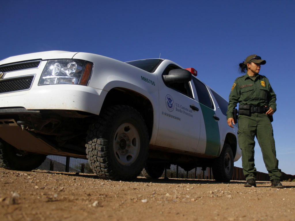A U.S. Border Patrol Agent in September 2011, along the Mexico-Arizona border. A U.S. Border Patrol Agent in September 2011, along the Mexico-Arizona border.