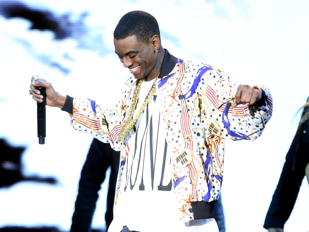 Rapper Soulja Boy performs onstage at the 3rd Annual Streamy Awards at Hollywood Palladium on February 17, 2013 in Hollywood, California.
