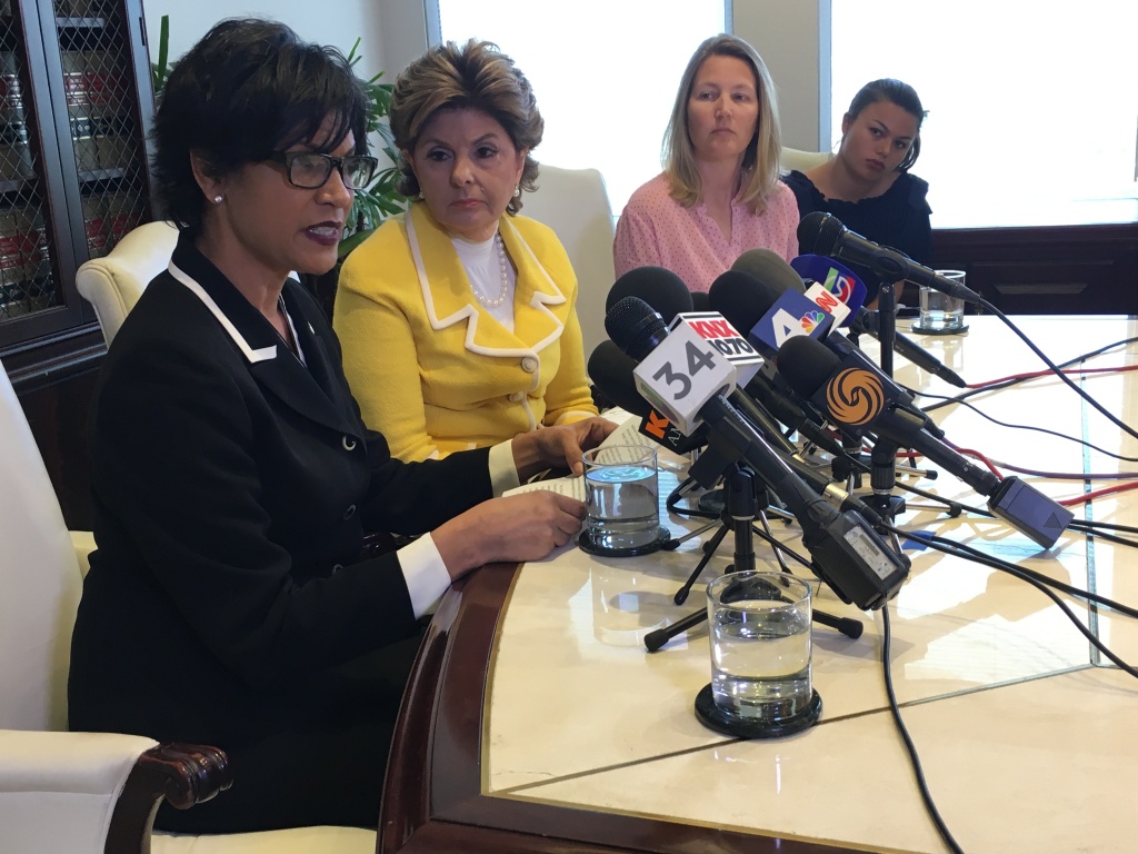 Angelique Stubblefield, left, is one of dozens of women who sued USC and its former gynecologist George Tyndall. Angelique Stubblefield, left, is one of dozens of women who sued USC and its former gynecologist George Tyndall.