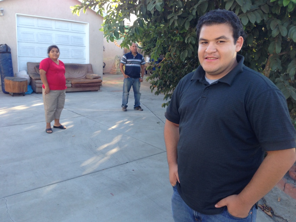 Jefferson High senior Jason Magaña and his parents are worried that L.A. Unified's troubled data system may hurt the 12th-grader's college prospects.