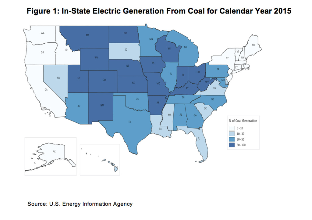 California gets just four percent of its electricity from coal -- far less than most other states. California gets just four percent of its electricity from coal -- far less than most other states.