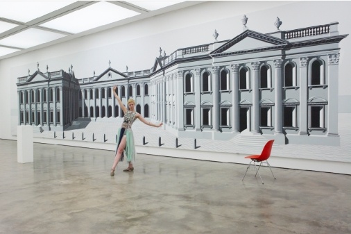 Pablo Bronstein, "Tragic Stage"