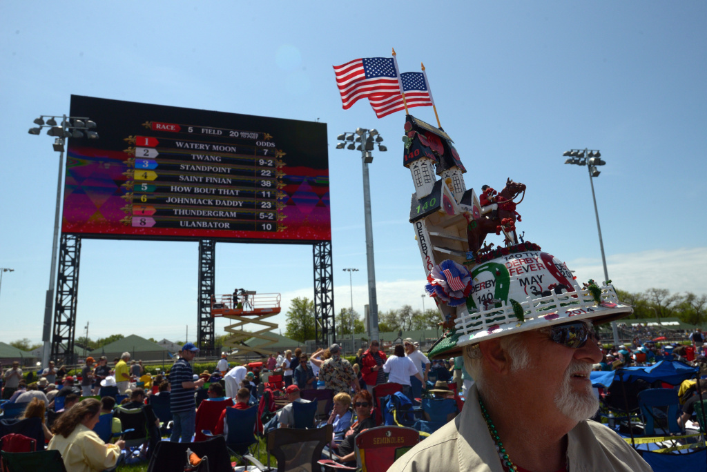 Slideshow Local horse California Chrome wins Kentucky Derby 89.3 KPCC