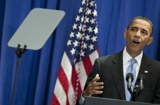 President Obama outlines the need for an immigration policy overhaul during a speech Thursday in Washington. Sparked by Arizona's enactment of a tough anti-immigrant law and protests across the country against it, illegal immigration has emerged as a key issue during this midterm election yea