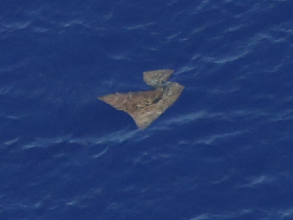 One of the objects searchers have spotted floating in the southern Indian Ocean as they look for Malaysia Airlines Flight 370. Nothing they've seen so far has been connected to the missing jet. One of the objects searchers have spotted floating in the southern Indian Ocean as they look for Malaysia Airlines Flight 370. Nothing they've seen so far has been connected to the missing jet.