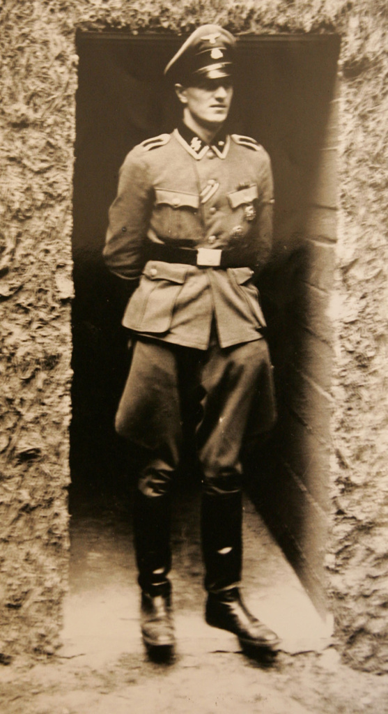 Rochus Misch, one of Adolf Hitler's bodyguards, in 1944. He died Thursday in Germany at the age of 96.
