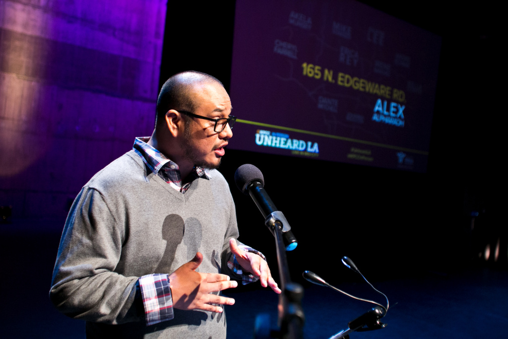 Unheard L.A. Alex Alpharaoh at KPCC's Unheard L.A.