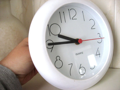 Mercer 11768 Daylight Saving Time ended Sunday. Remember to reset that clock.