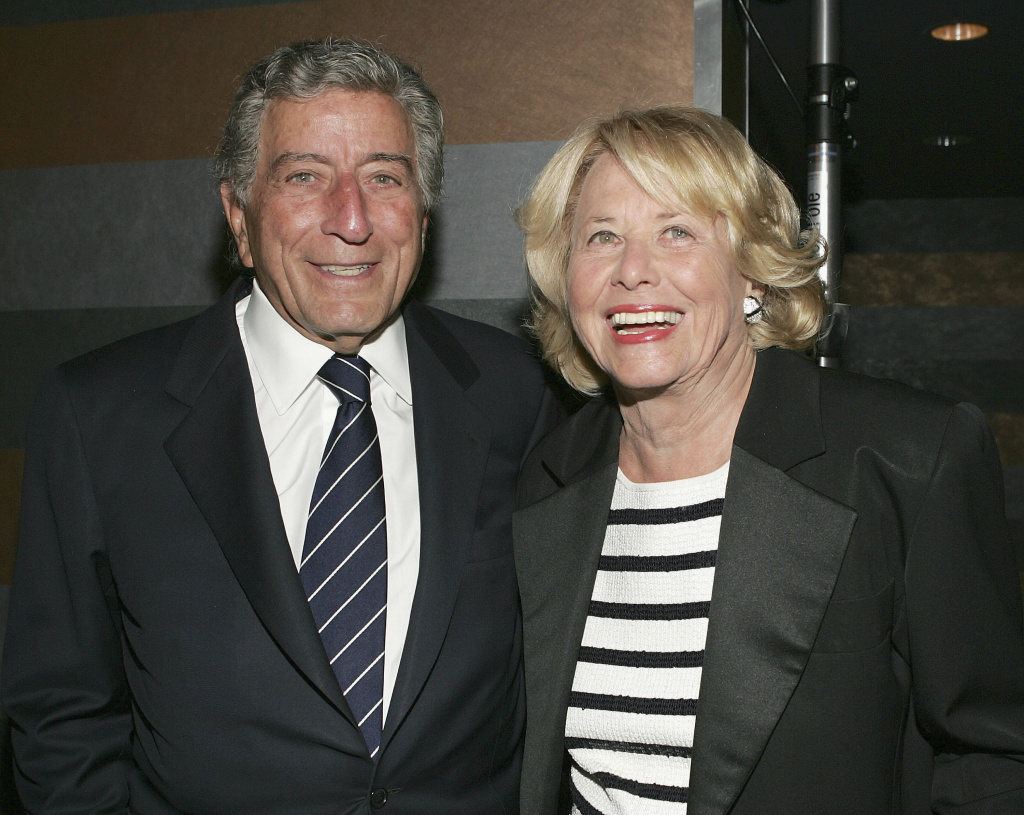 Surprise 80th Birthday Party For Bobby Short Singer Tony Bennett and gossip columnist Liz Smith at the surprise 80th birthday party for musician Bobby Short on September 12, 2004 at the Rainbow Room in New York City.