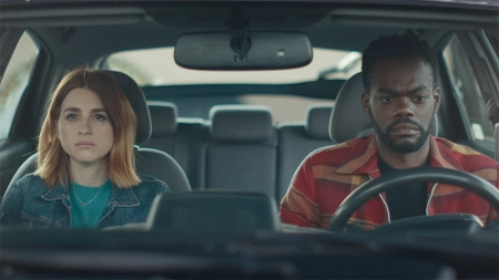 William Jackson Harper and Aya Cash in “We Broke Up.” William Jackson Harper and Aya Cash in “We Broke Up.”