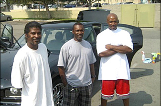 Mercer 7948 Jay Heath, Troy Long, and Nathan Mathis remembered watching young Venus and Serena Williams learn tennis at what was then East Compton Park.
