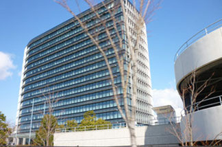 Toyota's modern steel and glass headquarters in Toyota City, a city of more than 400,000 that is twinned with Detroit.