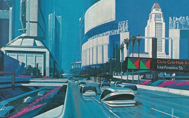 LA Times Cover of the Los Angeles Times magazine issue predicting the future of LA in 2013.