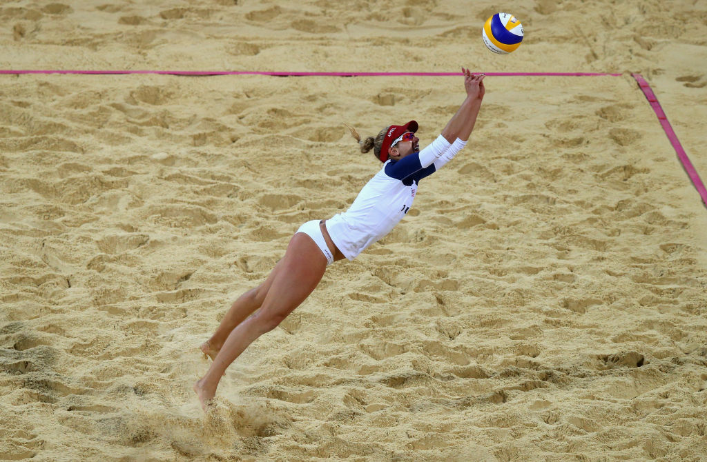 Update Photos of the Olympic Women's Beach Volleyball winners 89.3 KPCC