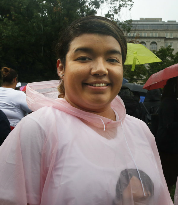 DACA Fatima Romero is registered as a DACA participant. Now she worries what will happen if the order is revoked.