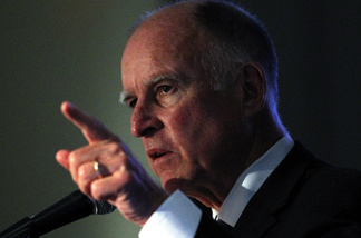 California Governor Jerry Brown