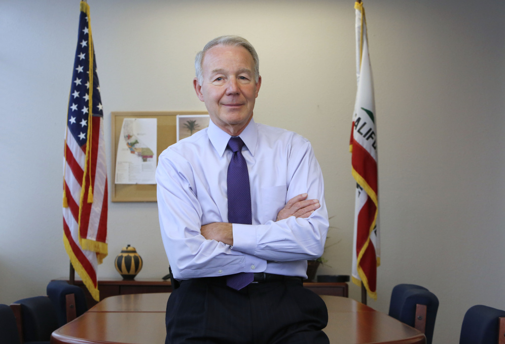 California Prisons In this photo taken Friday, Jan. 25, 2013, Jeffrey Beard, the new director of the California Department of Corrections and Rehabilitation discusses California's prison system during an interview with the Associated Press in Sacramento, Calif.