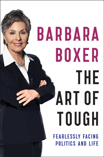bookshot-artoftough3.png The book cover of Senator Barbara Boxer's new memoir,
