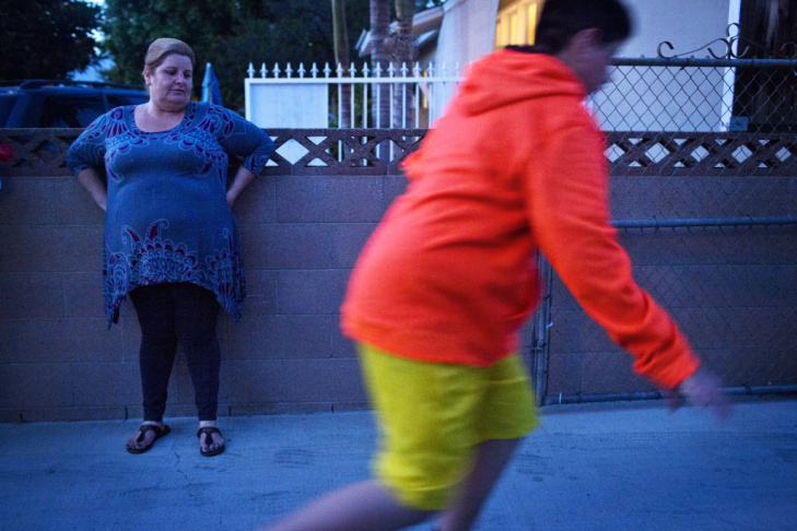 Training in self control starts early at Camino Nuevo. Karina Rodriguez leads preschoolers through a motor skills exercise, asking them to start and stop based on musical cues. Students will be exposed to 14 years of curriculum designed to address academic and soft skills.