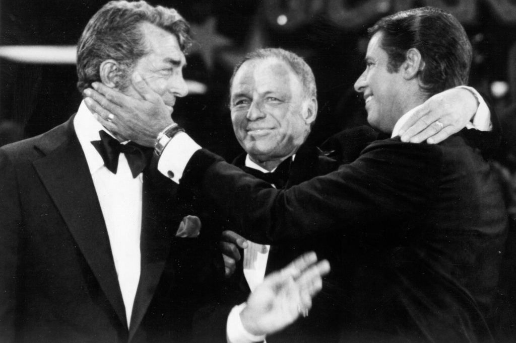 Dean Martin, Frank Sinatra and Jerry Lewis Dean Martin, Frank Sinatra and Jerry Lewis