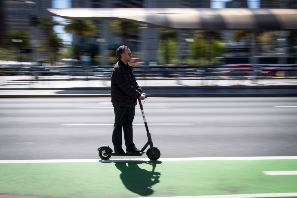 Scooters and bicycles are spreading across several major U.S. cities while policymakers are scrambling to find ways to ensure that riders are safe. Scooters and bicycles are spreading across several major U.S. cities while policymakers are scrambling to find ways to ensure that riders are safe.