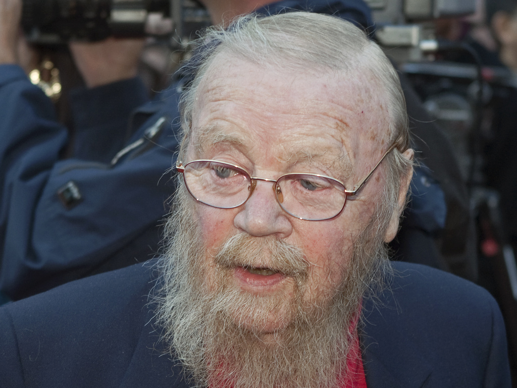 Farley Mowat arrives on the Red Carpet outside the Canon Theatre during the 2010 Canada Walk of Fame Tribute in downtown Toronto, Ontario, in October 2010. Mowat died Tuesday at age 92.