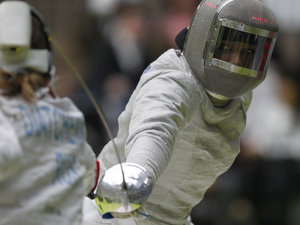 ap_10110617322-ff409d2d0fddb4c4ffee17b8d1191fcf2f035126-s300-c85.jpg Ibtihaj Muhammad started fencing after running track and playing volleyball, softball and other sports.
