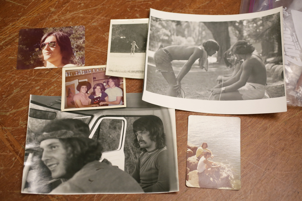 Marijuana Holiday The Waldos This Friday, April 13, 2018, photo shows a number of photos from the early 1970s showing the Waldos that are stored in their bank vault in San Francisco.