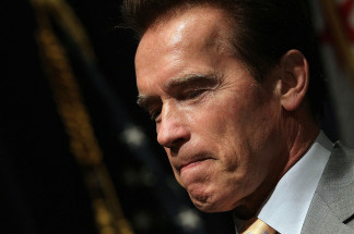 California governor Arnold Schwarzenegger speaks during an Elevate America announcement March 10, 2010 in Mountain View, California.