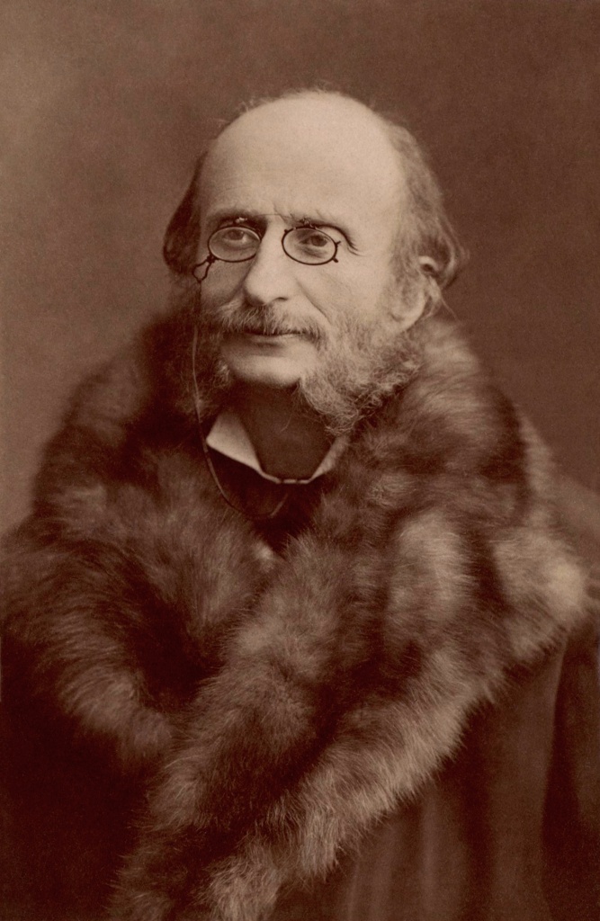 Composer Jacques Offenbach, 1819-1880.