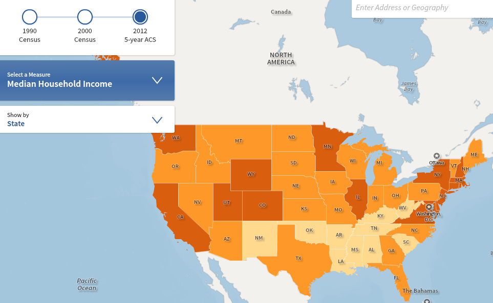 New Census tool enables neighborhood comparisons 89.3 KPCC