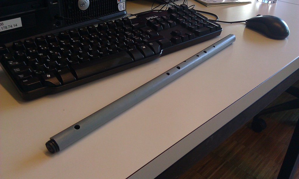 The individual allegedly contaminated flute-like recorders made out of PVC pipe with semen.