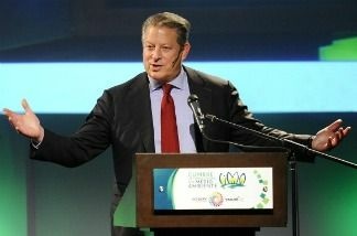 Mercer 18875 Former US Vice-President and environmental activist Al Gore speaks during an environmental summit in Guayaquil, Ecuador on March 17, 2011.
