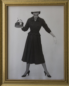 An undated family photo of Elizabeth Fee as a fashion model. An undated family photo of Elizabeth Fee as a fashion model.