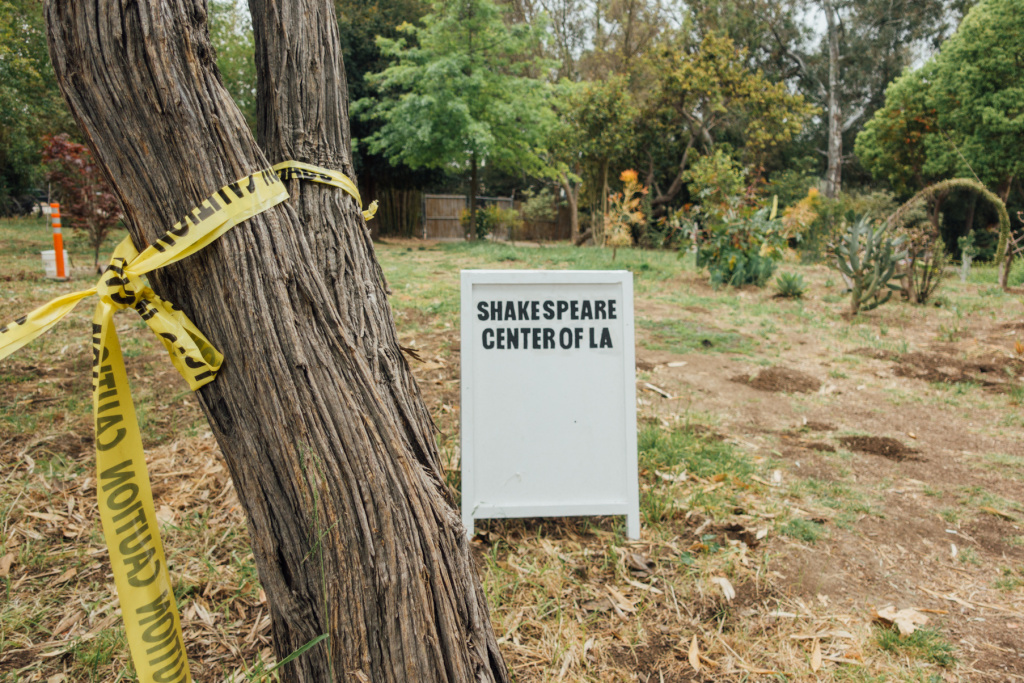 Shakespeare Henry IV Veteran - 9 The Japanese Garden at the West LA VA is getting a facelift ahead of the opening of Henry IV on June 5.