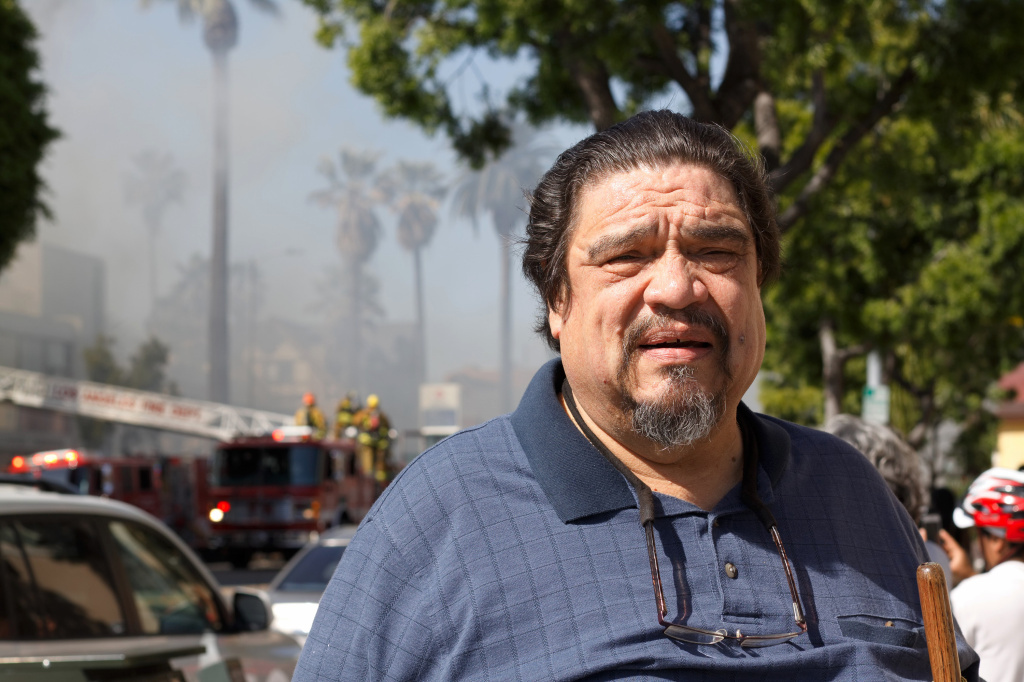 Former City Councilman Mike Hernandez visits the Pico-Union neighborhood of Los Angeles 25 years after the riots. Former City Councilman Mike Hernandez visits the Pico-Union neighborhood of Los Angeles 25 years after the riots.