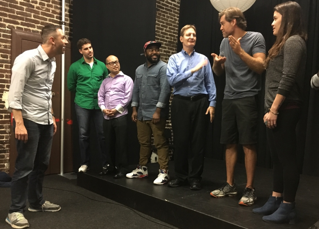Feature Comedy improv class helps veterans deal with civilian life