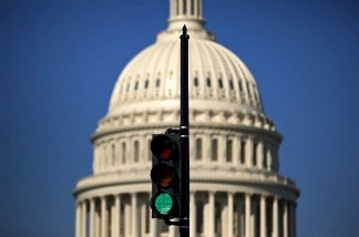 A view of the US Capitol Building in Washington, DC.
