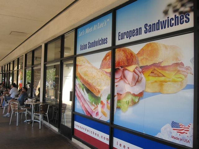 Outside a French-Vietnamese sandwich shop on Beach Boulevard, Little Saigon, August 30, 2010 Outside a French-Vietnamese sandwich shop on Beach Boulevard, Little Saigon, August 30, 2010