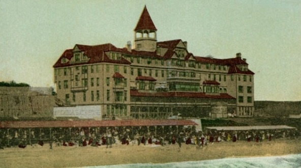 Historic postcard of Arcadia Hotel, Santa Monica Historic postcard of Arcadia Hotel, Santa Monica