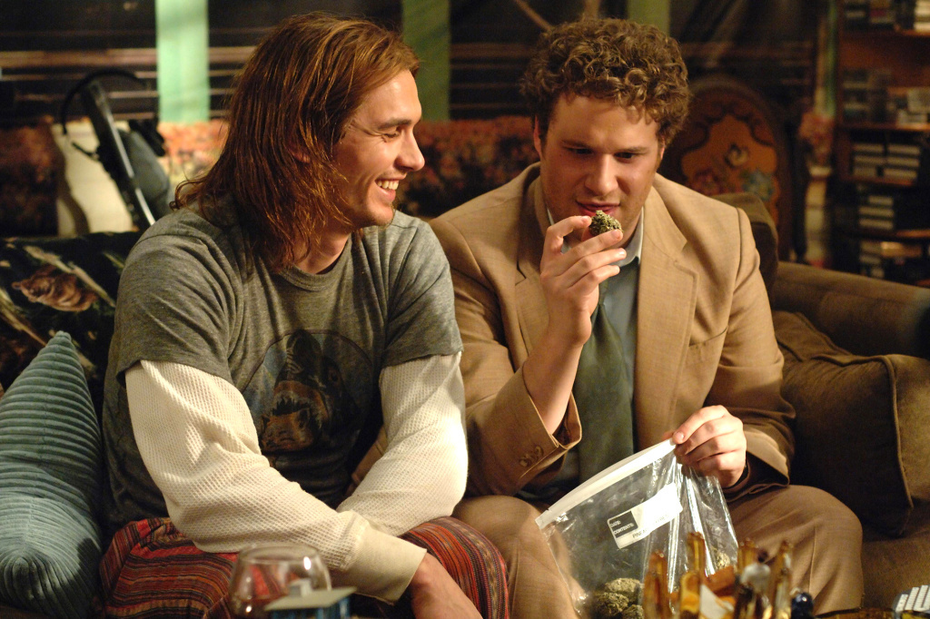 After the pot-smoking comes the insatiable hunger. Just ask James Franco and Seth Rogen's weed-loving characters in Pineapple Express. After the pot-smoking comes the insatiable hunger. Just ask James Franco and Seth Rogen's weed-loving characters, as seen in this photo from the film 'Pineapple Express.'