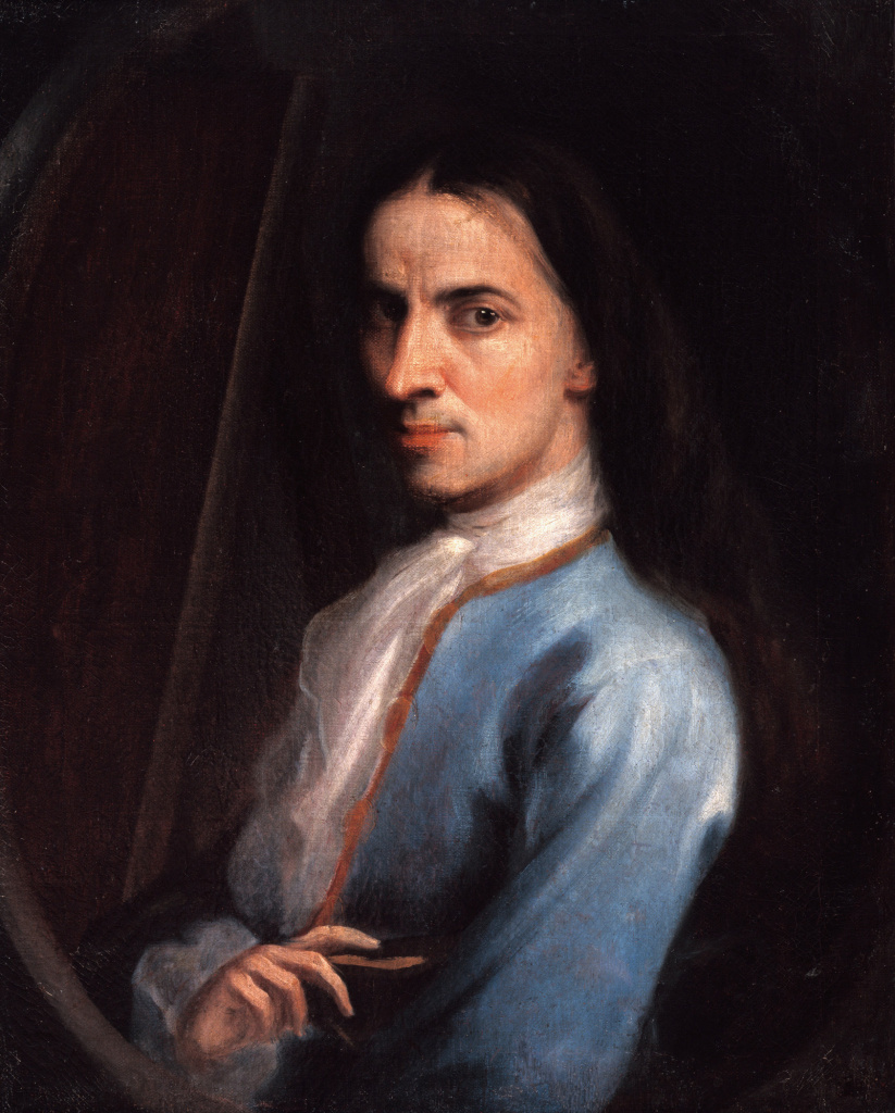 Juan Rodríguez Juárez, Self-Portrait (Autorretrato), c. 1719. The painting is part of “Painted in Mexico, 1700–1790: Pinxit Mexici,” at LACMA through March 18, 2018. Juan Rodríguez Juárez, Self-Portrait (Autorretrato), c. 1719. The painting is part of “Painted in Mexico, 1700–1790: Pinxit Mexici,” at LACMA through March 18, 2018.