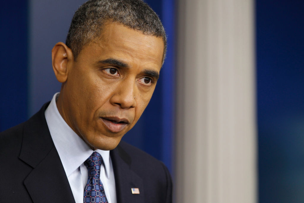 President Obama Speaks On The Economy In The White House Briefing Room U.S. President Barack Obama delivers remarks about the economy in the Brady Press Briefing Room at the White House June 8, 2012 in Washington, DC. Obama called the last-minute announcement to talk about the domestic and international economies and encourage Congress to pass his