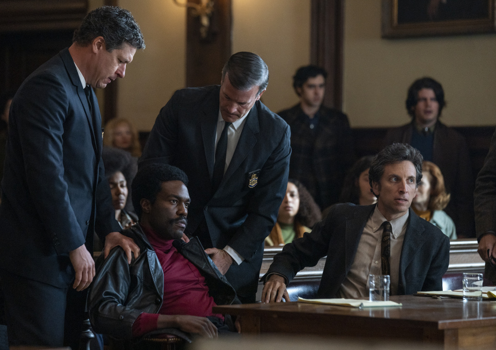 Yahya Abdul-Mateen II as Bobby Seale in The Trial of the Chicago 7. Yahya Abdul-Mateen II as Bobby Seale in The Trial of the Chicago 7.