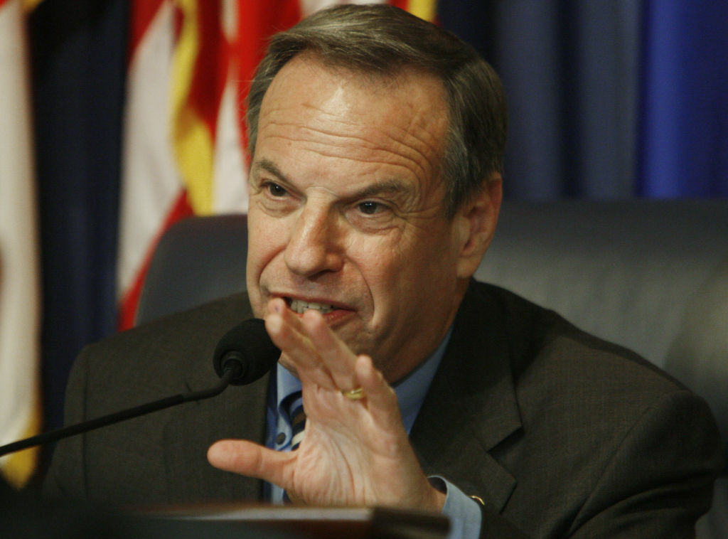 Bob Filner Committee chairman Rep. Bob Filner, D-Calif., questions Veterans Affairs Secretary James Peake, not pictured, at the House Committee on Veterans' Affairs hearing regarding veterans' suicides on Capitol Hill in Washington, Tuesday, May 6, 2008. Filner was elected mayor of San Diego in 2012.