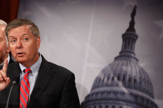 Sen. Lindsey Graham (R-SC) crossed party lines to vote yes on Kagan.